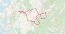 2026 영산강그란폰도 126.5km 자전거 코스 지도