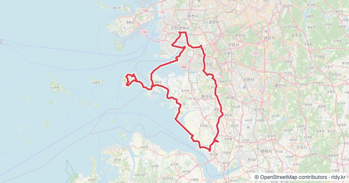PT-67 스카이시티 자전거 코스 지도 미리보기 - 199.8km, 상승고도 2,872m